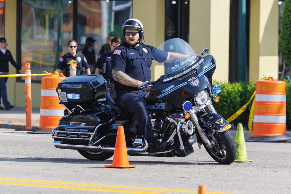 Steel Horse Rally Cops and Cones cops and cones