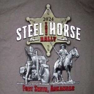 Steel Horse Rally 2024 T-Shirt Honoring All Who Serve