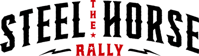 SHRlogoFilledBlackRed the steel horse rally