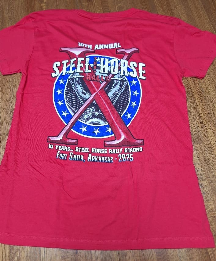 Steel Horse Rally 2025 T-Shirt - Image 3