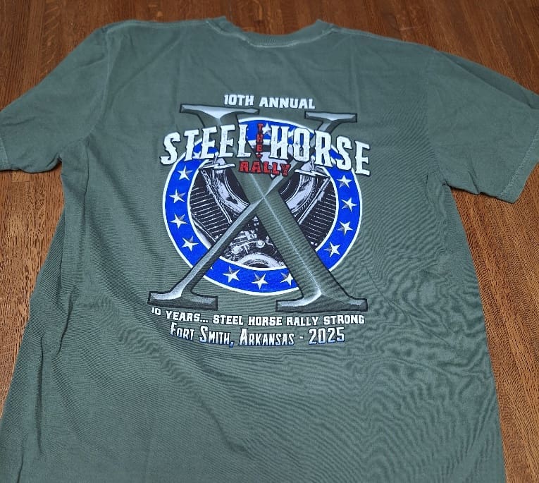 Steel Horse Rally 2025 T-Shirt - Image 6