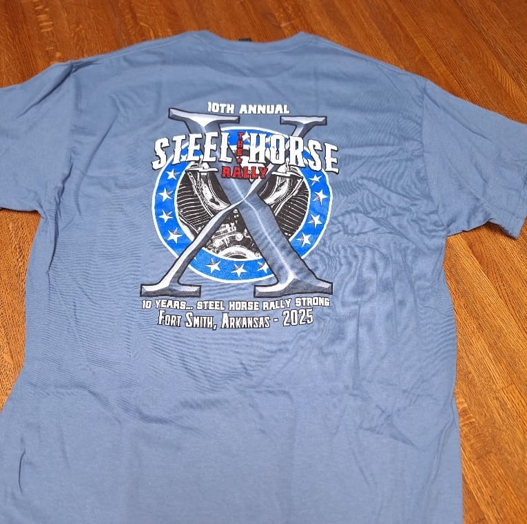 Steel Horse Rally 2025 T-Shirt - Image 7