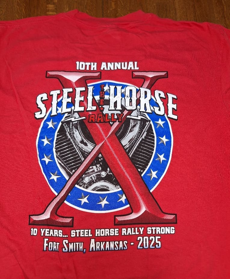 Steel Horse Rally 2025 T-Shirt - Image 4
