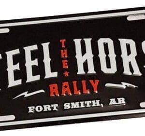 2026 Steel Horse Rally License Plate
